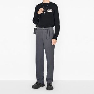 EUC Men’s Small Dior Daniel Arsham Faded CD3D Basketball Print Sweatshirt Black